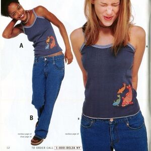 ISO (IN SEARCH OF) Delia’s fish tank top or anything vintage Delias